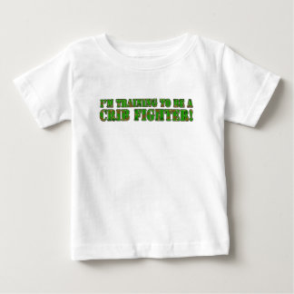 T-shirt Pour Bébé Je m'entraîne pour être un Camo de pilonnier