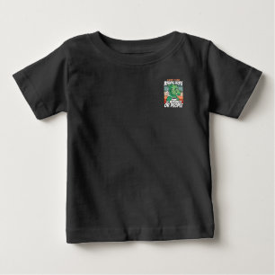 T-shirt Pour Bébé Je n'aime pas les gens du matin ou les matins ou l