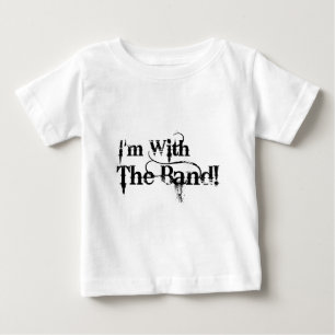 T-shirt Pour Bébé Je suis avec la bande !