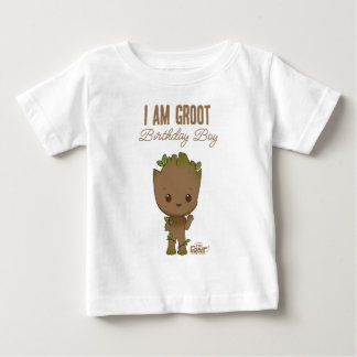 T-shirt Pour Bébé Je suis Groot | 1er anniversaire