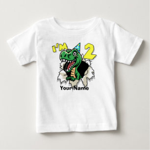 T-shirt Pour Bébé Je suis le dinosaure 2