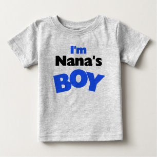 T-shirt Pour Bébé Je suis le garçon de Nana