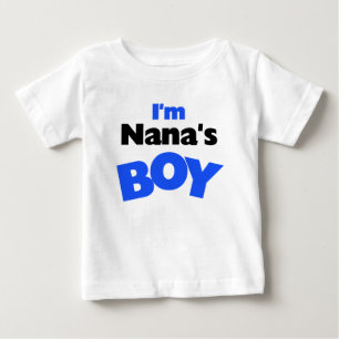 T-shirt Pour Bébé Je suis le garçon de Nana
