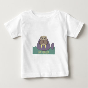 T-shirt Pour Bébé Je suis le morse