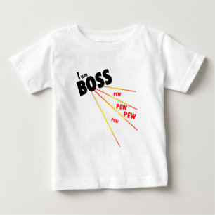 T-shirt Pour Bébé Je suis patron