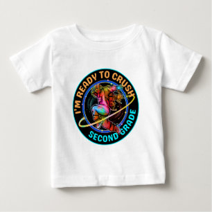 T-shirt Pour Bébé Je suis prêt à déchirer la deuxième année