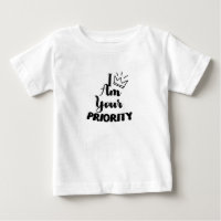 Je suis ta priorité Bébé garçon Roi Bébé fille Rei