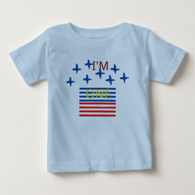 T-shirt Pour Bébé Je suis un bébé T-Shirt Plus One (Devant)
