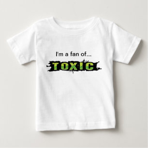 T-shirt Pour Bébé "Je suis un fan" de T-shirt toxique de bébé