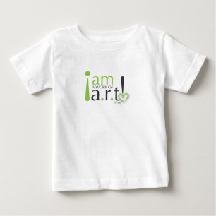 T-shirt Pour Bébé Je suis un wok d'a.r.t !
