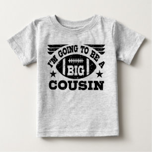 T-shirt Pour Bébé Je vais être un grand cousin