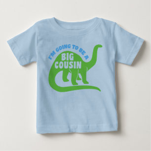 T-shirt Pour Bébé Je vais être un grand cousin