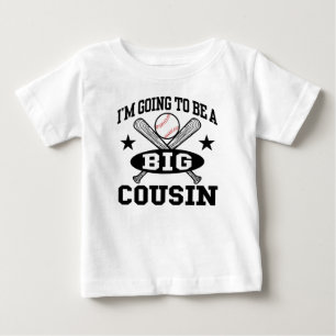 T-shirt Pour Bébé Je vais être un grand cousin