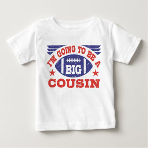 T-shirt Pour Bébé Je vais être un grand cousin