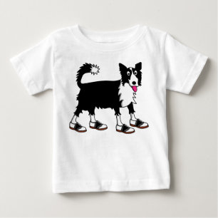 T-shirt Pour Bébé Jett the Border Collie