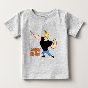 T-shirt Pour Bébé Johnny Bravo Flexing