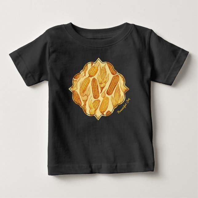 T-shirt Pour Bébé Joie généreuse (Devant)