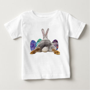 T-shirt Pour Bébé Joli lapin lapin de Pâques OEufs de bébé Amusants