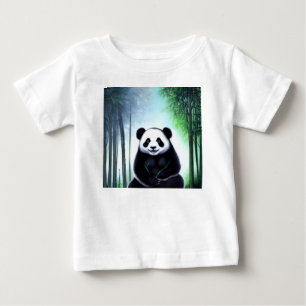 T-shirt Pour Bébé Joli Petit Petit Petit Petit Petit Boeuf De Panda
