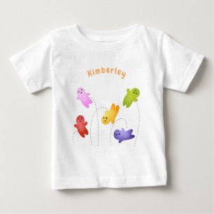 T-shirt Pour Bébé Jolie gelée bébés bonbons bonbons dessin animé