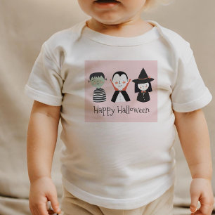 T-shirt Pour Bébé Jolie sorcière vampire Monster Halloween