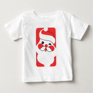 T-shirt Pour Bébé Jolly Santa Claus