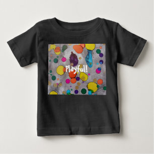 T-shirt Pour Bébé Jouer Conception colorée et Whimsical!