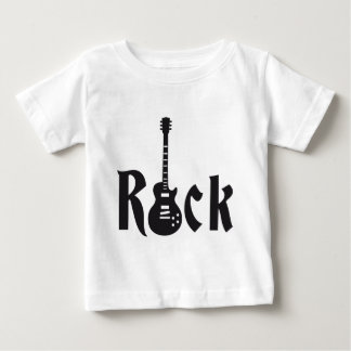 T-shirt Pour Bébé jouer du rock guitar