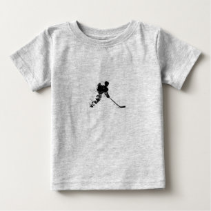 T-shirt Pour Bébé Joueur de hockey