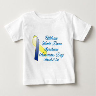 T-shirt Pour Bébé Jour de syndrome de Down