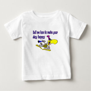T-shirt Pour Bébé jour heureux bébé