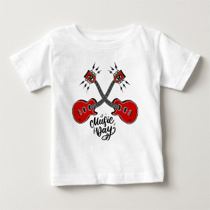 T-shirt Pour Bébé Journée de la musique
