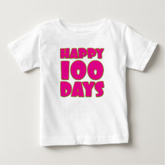 T-shirt Pour Bébé Joyeux 100 jours - 100 jours de fête du bébé