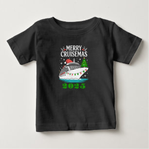 T-shirt Pour Bébé Joyeux Cruisemas Personnalisé Famille Bateau de Cr