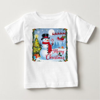 T-shirt Pour Bébé joyeux noël