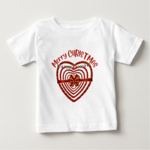 T-SHIRT POUR BÉBÉ JOYEUX NOËL   