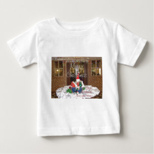 T-shirt Pour Bébé Joyeux Noël loin de chez soi