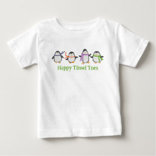 T-shirt Pour Bébé Joyeux Tinsel Toes