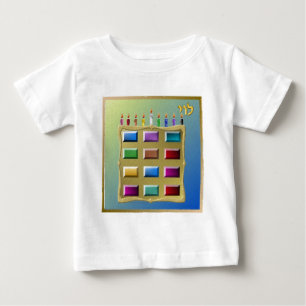 T-shirt Pour Bébé Judaïque 12 tribus Israël Levi