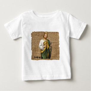 T-SHIRT POUR BÉBÉ JUDAS DE SAN, PRODUITS PERSONNALISABLES DE ST