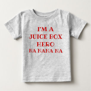 T-SHIRT POUR BÉBÉ JUS HERO NA NANA NA