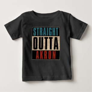 T-shirt Pour Bébé Juste En Face D'Akron Ohio OH