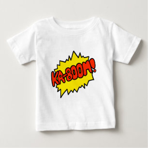 T-shirt Pour Bébé 'Ka-Boom comique ! '