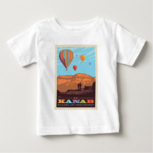 T-shirt Pour Bébé Kanab, Utah   Ballons Et Roundup De Tunes