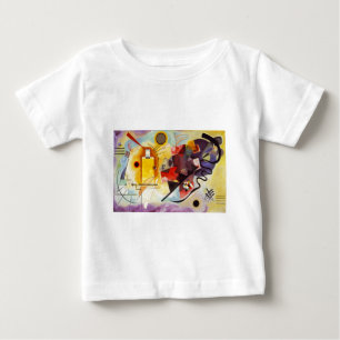 T-shirt Pour Bébé Kandinsky Jaune Rouge Bleu