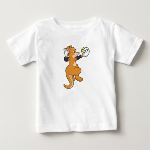 T-shirt Pour Bébé Kangaroo pour le volleyball