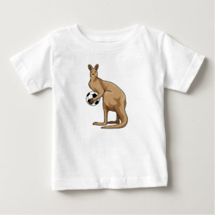 T-shirt Pour Bébé Kangourou au Soccer Sports