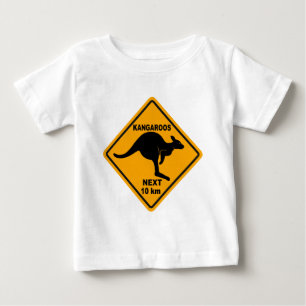 T-shirt Pour Bébé Kangourous 10 prochains kilomètres