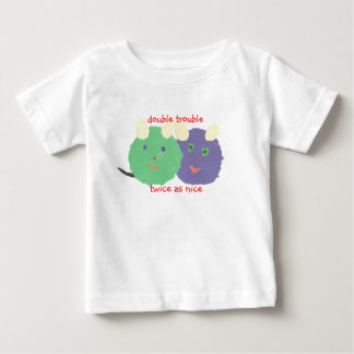 T-shirt Pour Bébé Karate Kat bébé jumeau