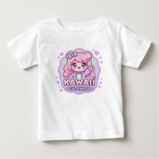 T-shirt Pour Bébé Kawaii Cuteness
